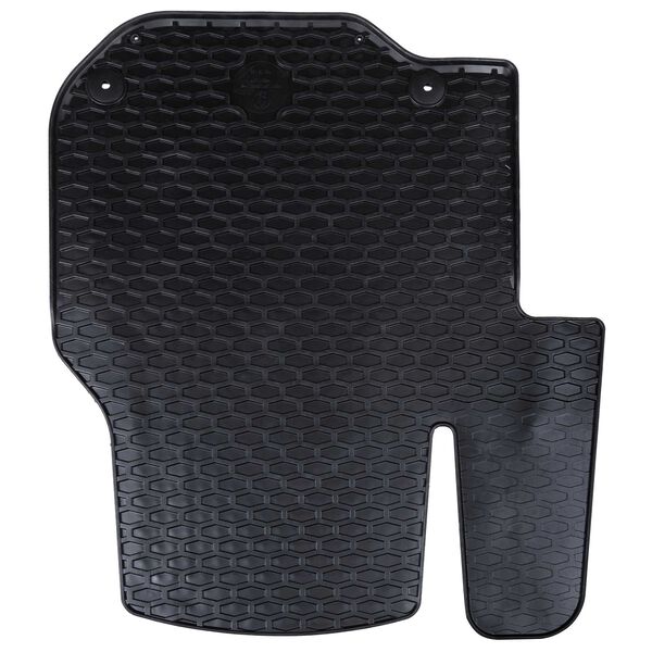 vidaXL Aut&oacute;szőnyeg 3 pcs Fekete VW CRAFTER , TGE TPE