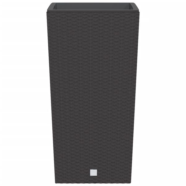 vidaXL barna polipropil&eacute;n rattan &uuml;ltetv&eacute;ny kivehető belsővel