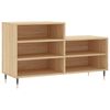 vidaXL sonoma t&ouml;lgy sz&iacute;nű szerelt fa cipőszekr&eacute;ny 102x36x60 cm