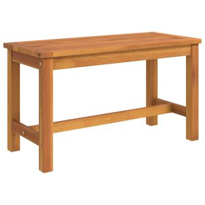 vidaXL t&ouml;m&ouml;r ak&aacute;cfa kerti pad 80 x 35 x 45 cm