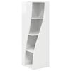 vidaXL Sarokszekr&eacute;ny Magas F&eacute;nyű Feh&eacute;r 32x32x102cm Faanyag