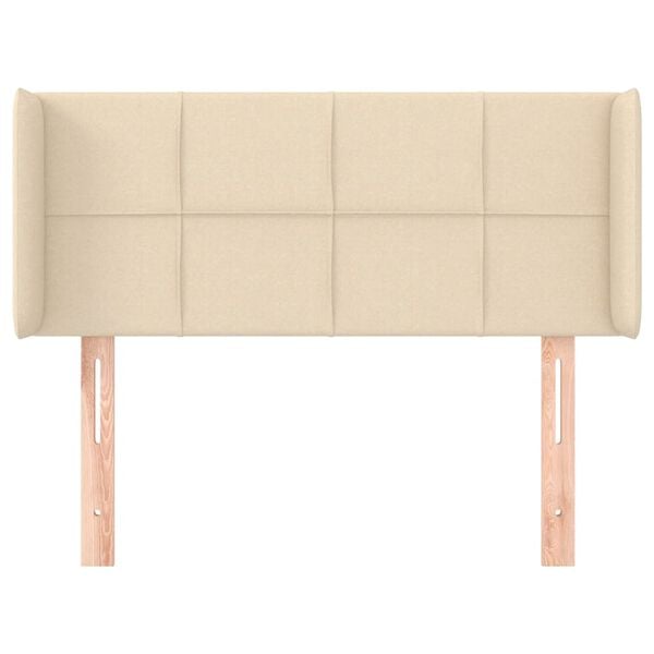 vidaXL kr&eacute;msz&iacute;nű sz&ouml;vet fejt&aacute;mla 83x16x78/88 cm