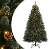 vidaXL műkar&aacute;csonyfa 300 LED-del 210 cm