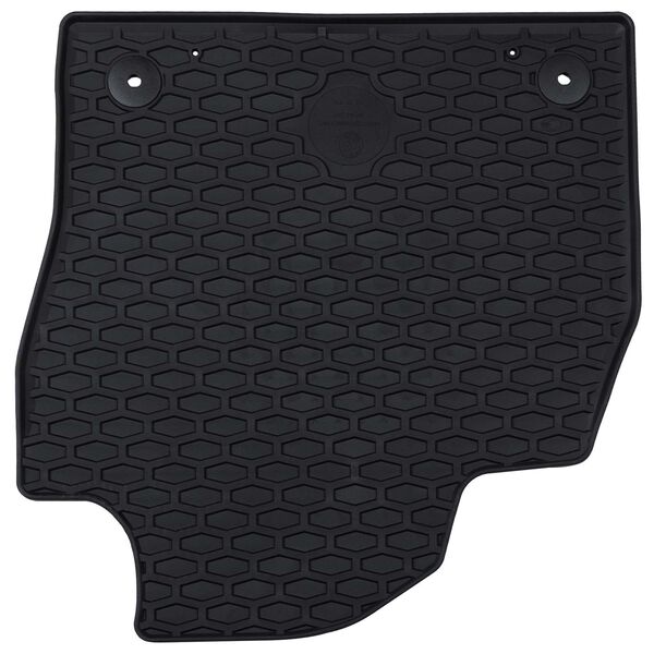 vidaXL Aut&oacute;szőnyeg 4 pcs Fekete VW POLO , TAIGO Gumi