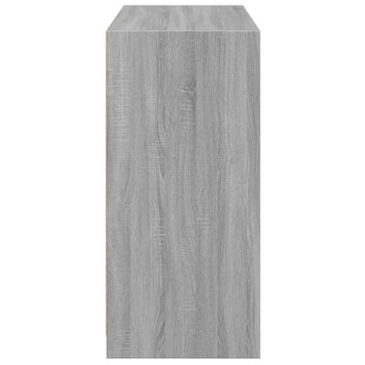 vidaXL szürke sonoma színű szerelt fa ruhásszekrény 77 x 48 x 102 cm