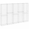 vidaXL horganyzott ac&eacute;l gabion fal fed&eacute;llel 300 x 30 x 200 cm