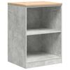 vidaXL gar&aacute;zs t&aacute;rol&oacute;szekr&eacute;ny Beton sz&uuml;rke 60x51x85 cm t&ouml;m&ouml;rfa fenyőfa