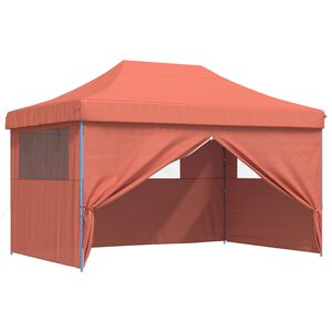 vidaXL Partys&aacute;tor 292 x 440 x 315 cm Terrakotta Oxford Sz&ouml;vet