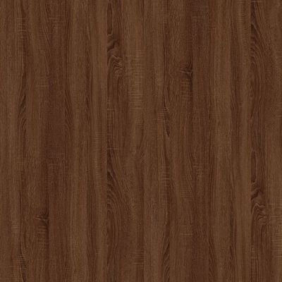 vidaXL barna tölgyszínű szerelt fa éjjeliszekrény 50 x 46 x 50 cm