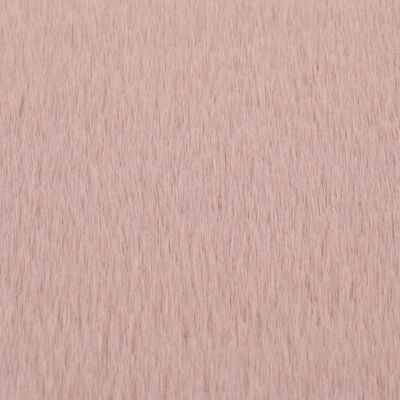 vidaXL régi-rózsaszín műnyúlszőr szőnyeg 80 cm