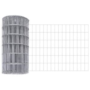 vidaXL Európai Kerítés 0,6 x 50 m PVC-bevonatú vas