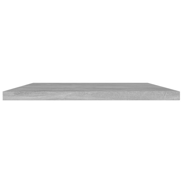 vidaXL 4 db betonsz&uuml;rke szerelt fa k&ouml;nyvespolc 40 x 30 x 1,5 cm