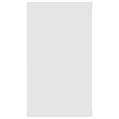 vidaXL 6 db fehér forgácslap fali kockapolc 80 x 15 x 26,5 cm