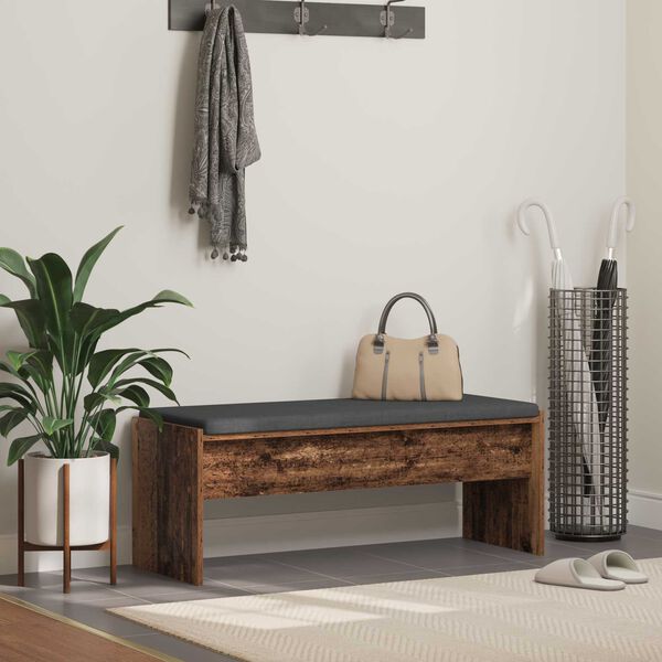 vidaXL Előt&eacute;r pad p&aacute;rn&aacute;val &Ouml;reg fa 103 x 38 x 40 cm