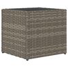 vidaXL 2 db sz&uuml;rke polyrattan kerti &uuml;ltetől&aacute;da 36x30x32 cm