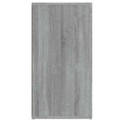 vidaXL szürke sonoma színű szerelt fa tálalószekrény 120 x 36 x 69 cm