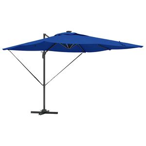 vidaXL Napernyő Azure k&eacute;k 286 x 284 x 270 cm Alum&iacute;nium &eacute;s poli&eacute;szter
