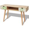vidaXL Barna MDF konzolasztal 120x40x78 cm