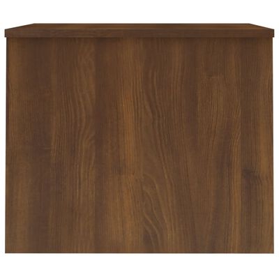 vidaXL barna tölgyszínű szerelt fa dohányzóasztal 80 x 50,5 x 41,5 cm