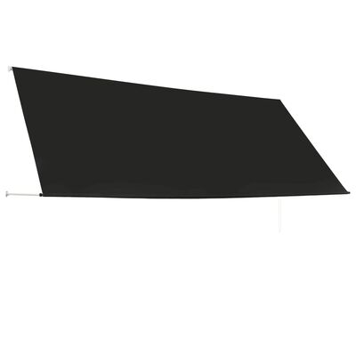 vidaXL feltekerhető antracitszürke napellenző 350 x 150 cm
