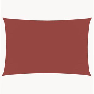 vidaXL terrakotta t&eacute;glalap alak&uacute; oxford-sz&ouml;vet napvitorla 2 x 5 m