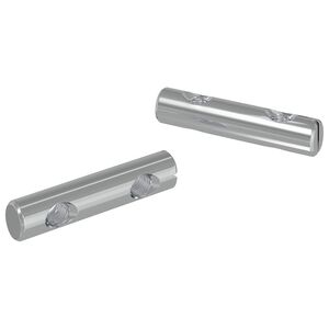 vidaXL Any&aacute;b&oacute;l 2 pcs Horganyzott 60 x 12 mm Vas