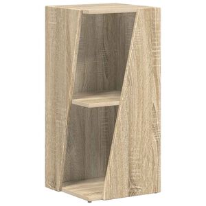 vidaXL Oldals&oacute; polc 33 x 32 x 70,5 cm Szerelt Fa Sonoma t&ouml;lgy