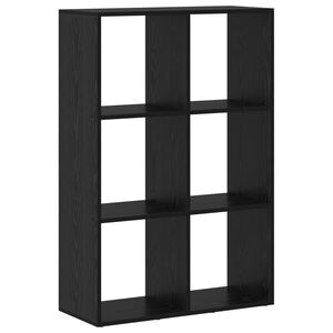 vidaXL K&ouml;nyvespolc 6 szintes 69,5 x 29 x 103,5 cm Szerelt Fa