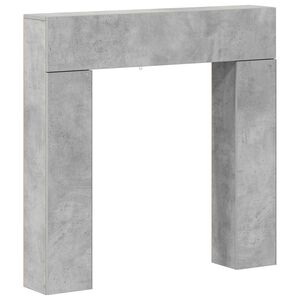 vidaXL Kandall&oacute;keret Betonsz&uuml;rke 102 x 18 x 100,5 cm Szerelt Fa