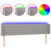 vidaXL vil&aacute;gossz&uuml;rke sz&ouml;vet LED-es fejt&aacute;mla 183 x 16 x 78/88 cm