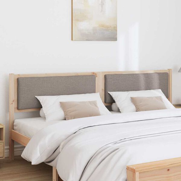 vidaXL Fejt&aacute;mla Egy&eacute;b Barna 200 cm T&ouml;m&ouml;r fenyőfa