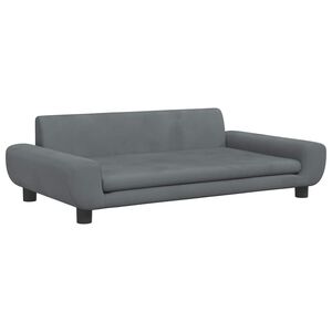vidaXL s&ouml;t&eacute;tsz&uuml;rke b&aacute;rsony gyerekkanap&eacute; 100 x 45 x 33 cm