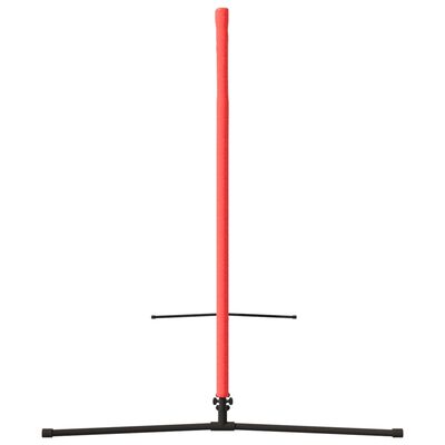 vidaXL fekete és piros poliészter teniszháló 300x100x87 cm