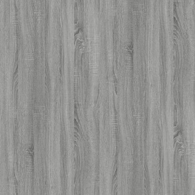 vidaXL szürke sonoma színű szerelt fa kisasztal 55x38x45 cm