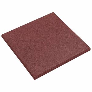 vidaXL Es&eacute;s elleni v&eacute;delmi csemp&eacute;k 24 db Piros 50 x 50 cm Gumi