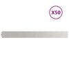 vidaXL gyepszeg&eacute;lyek 50 db 10x103 cm rozsdamentes ac&eacute;lb&oacute;l