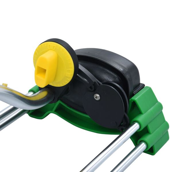 vidaXL 18 fúvókás lengőfejes locsoló