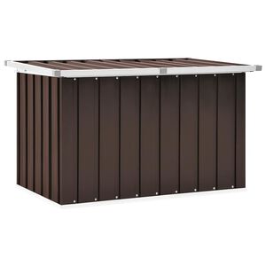 vidaXL barna kerti t&aacute;rol&oacute;l&aacute;da 109 x 67 x 65 cm