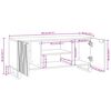 vidaXL TV egys&eacute;gek Di&oacute; 105 x 33 x 46 cm Faanyag