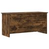 vidaXL T&aacute;rol&oacute;doboz t&aacute;rol&oacute;val F&uuml;st&ouml;s T&ouml;lgy 100 x 40 x 50 cm Szerelt Fa