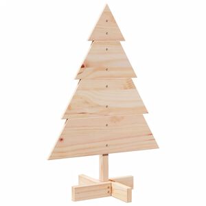 vidaXL t&ouml;m&ouml;r fenyő kar&aacute;csonyfa-dekor&aacute;ci&oacute; 70 cm