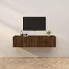 vidaXL 2 db barna t&ouml;lgy sz&iacute;nű fali TV-szekr&eacute;ny 80 x 34,5 x 40cm