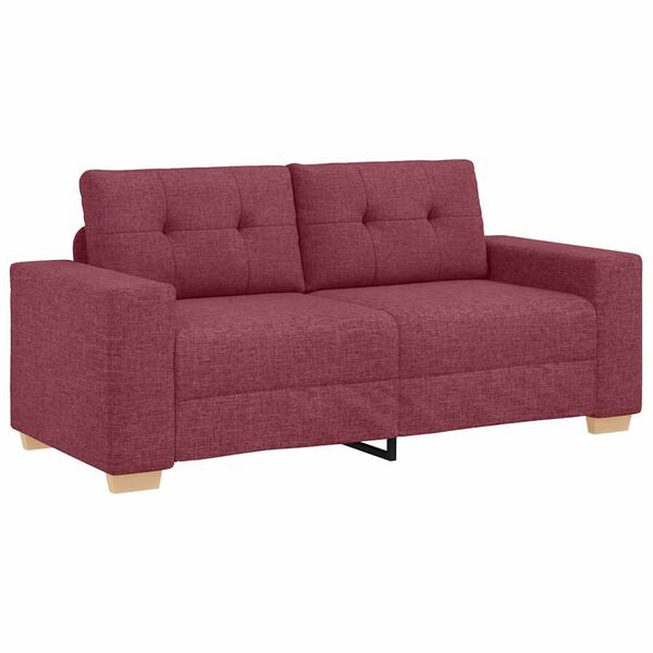 vidaXL borv&ouml;r&ouml;s sz&ouml;vet loveseat kanap&eacute; 140 cm