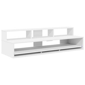 vidaXL St&uacute;di&oacute; &iacute;r&oacute;asztal Feh&eacute;r 130 x 42,5 x 36 cm Szerelt Fa