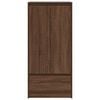 vidaXL barna tölgy szerelt fa szekrény fiókkal 55,5x34x119,5 cm