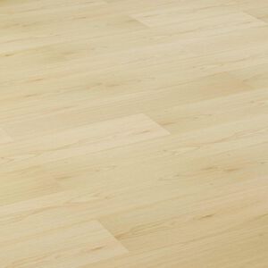 vidaXL Lamin&aacute;lt padl&oacute; Puha B&eacute;zs 101 x 20 x 0,8 cm 5 db Szerelt fa