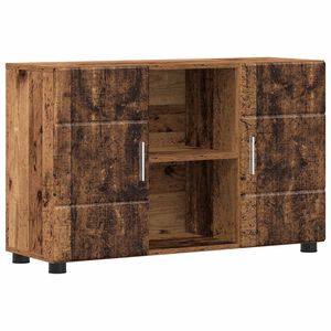 vidaXL Sz&eacute;f polcokkal FLORIN &Ouml;reg fa 88,5 x 30,5 x 55,5 cm Faanyag