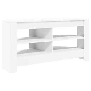 vidaXL SarokTVSzekr&eacute;ny Feh&eacute;r 102 x 40,5 x 45 cm Faanyag