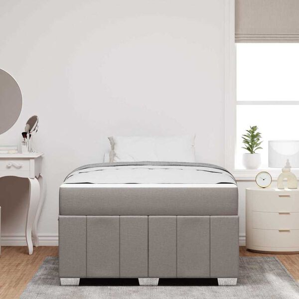 vidaXL &Aacute;gykeret matracmal T&oacute;psz&iacute;nű 120 x 200 cm sz&ouml;vet