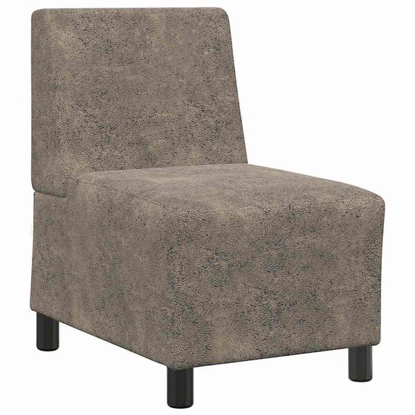 vidaXL modul&aacute;ris kanap&eacute;egys&eacute;g karfa n&eacute;lk&uuml;l s&ouml;t&eacute;tsz&uuml;rke műbőr 55 cm